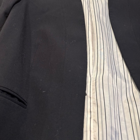 Tahari Arthur S Levine Women's Dark Navy Blazer Jacket Tahari ASL Size:8 - Picture 9 of 16